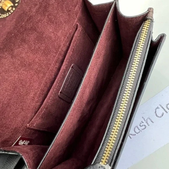 COACH Belt Bag Foldover In Signature Canvas With Pop Floral Print - Picture 6 of 11